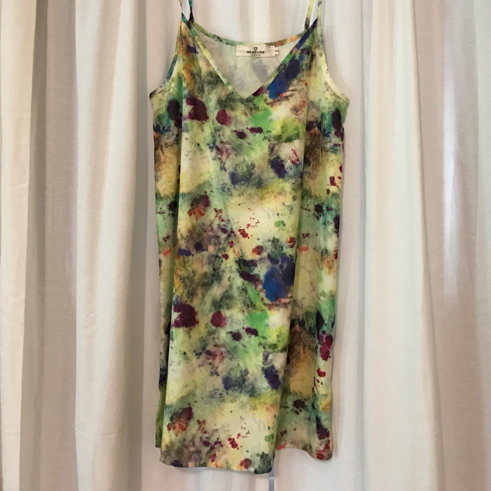 OH MY LOVE Tie Dye Dress